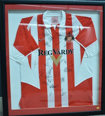 Lot 307 - Sunderland United FC signed replica shirt