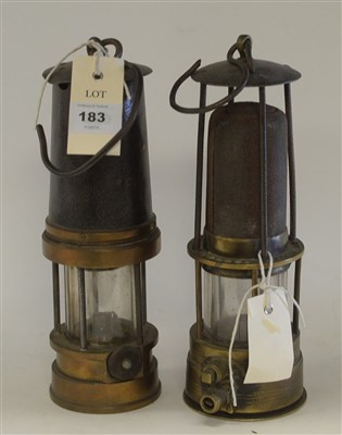 Lot 250 - Two miners lamps