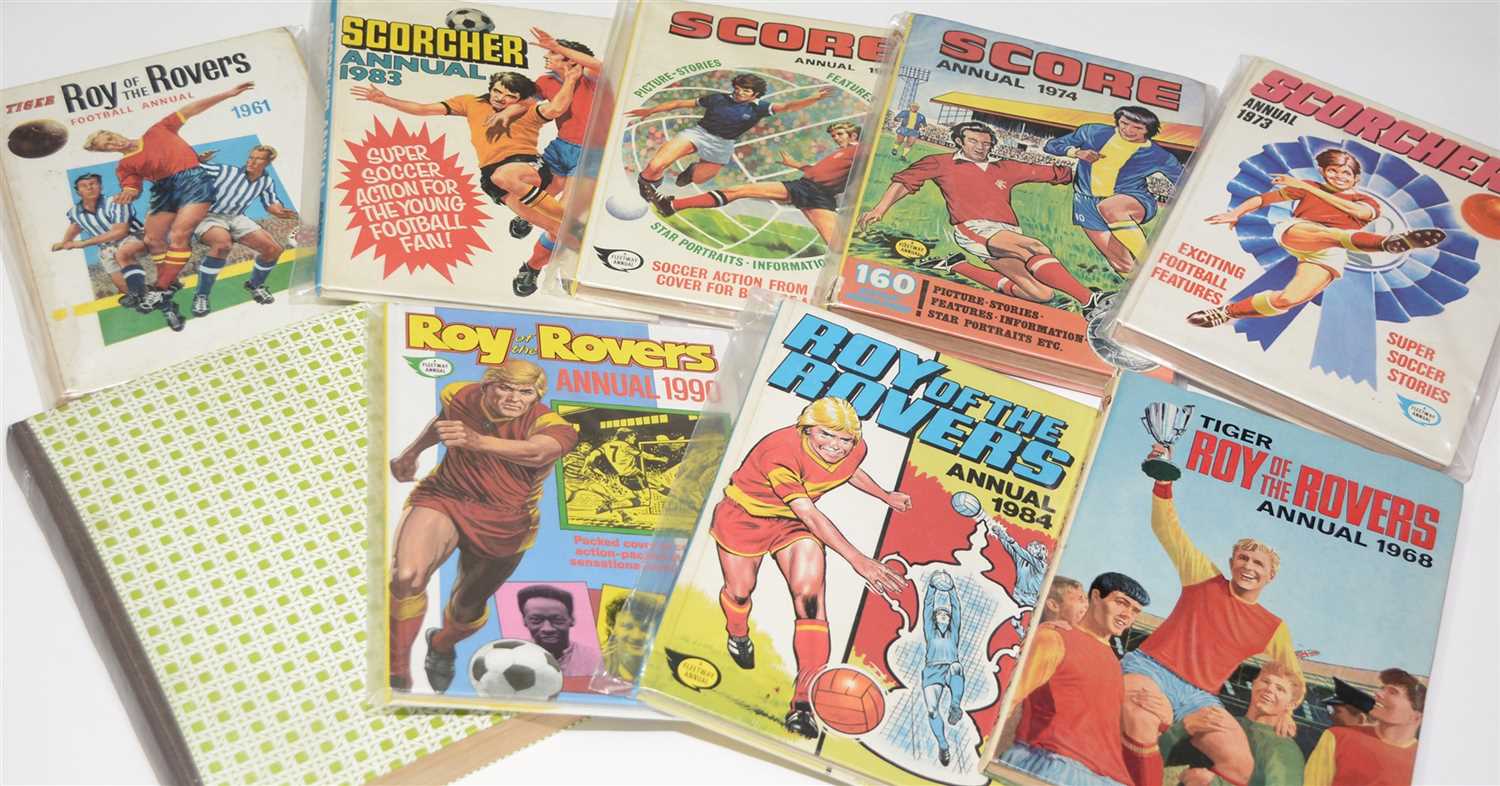 Lot 909 - Roy of the Rovers Football Annuals