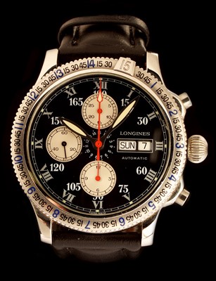 Lot 16 - A Longines Lindbergh Spirit Collection gent's wristwatch.