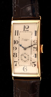 Lot 19 - Gold cased Mappin wristwatch