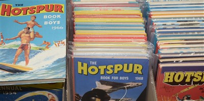 Lot 921 - A Collection of the Hotspur Book for Boys Annuals