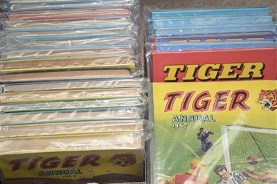 Lot 929 - A Collection of Tiger Annuals
