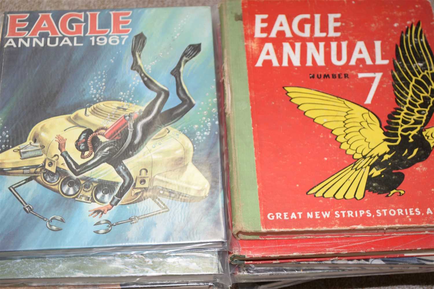 Lot 938 - A Collection of Eagle Annuals