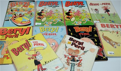 Lot 907A - Beryl The Peril Annuals
