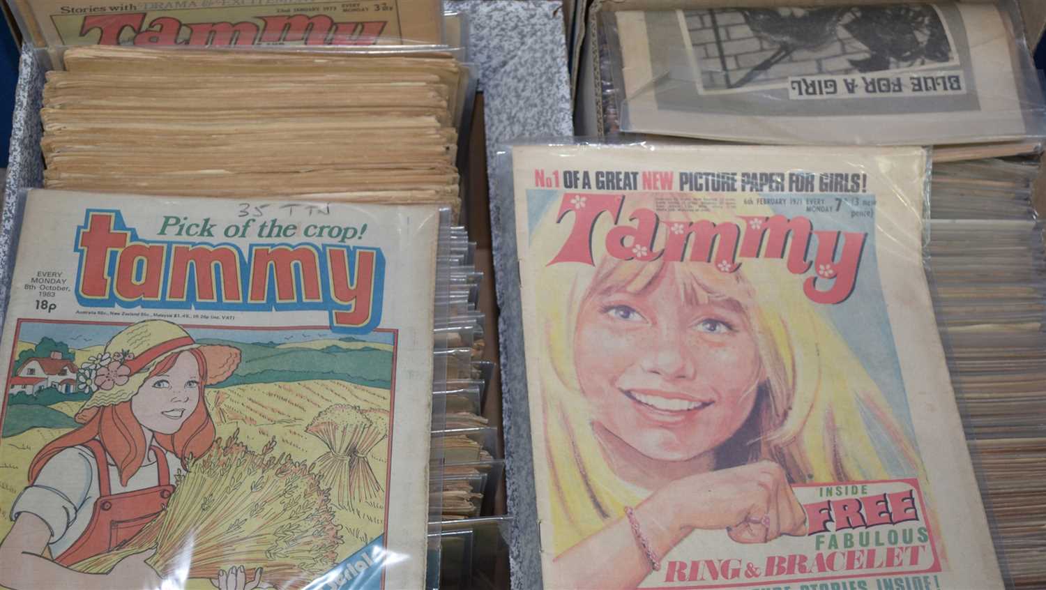 Lot 1179 - Tammy and June girls' comics