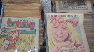 Lot 1179 - Tammy and June girls' comics