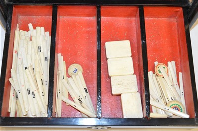 Lot 145 - Mahjong set