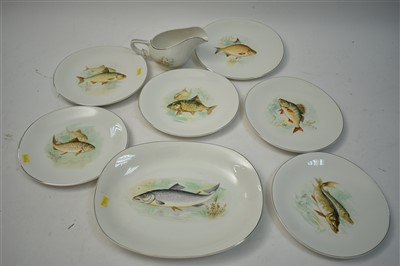 Lot 231A - Wedgwood fish plates