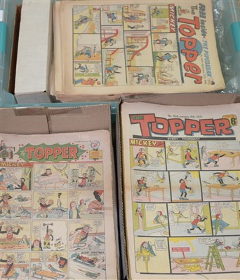 Lot 1191 - A collection of Topper comics