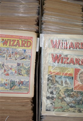 Lot 1197 - A large collection of Wizard comics