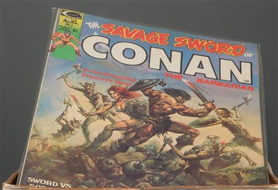 Lot 1236 - The Savage Sword of Conan Comics