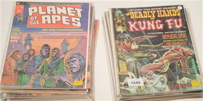 Lot 1242 - Deadly Hands of Kung Fu Comics etc.