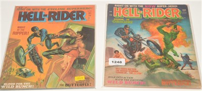 Lot 1248 - Hell-Rider (Skywald) Nos.1 and 2.