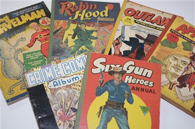 Lot 1258 - Six-Gun Heroes Annual and others