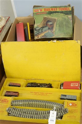 Lot 375 - Hornby Dublo and other items