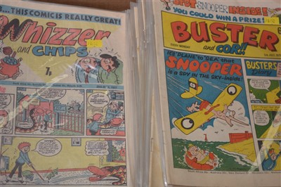 Lot 1267 - Buster Comic, sundry 1970's issues and others