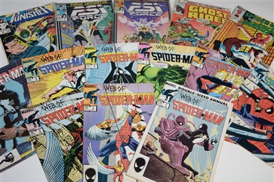 Lot 1272 - Web of Spider-Man and other comics