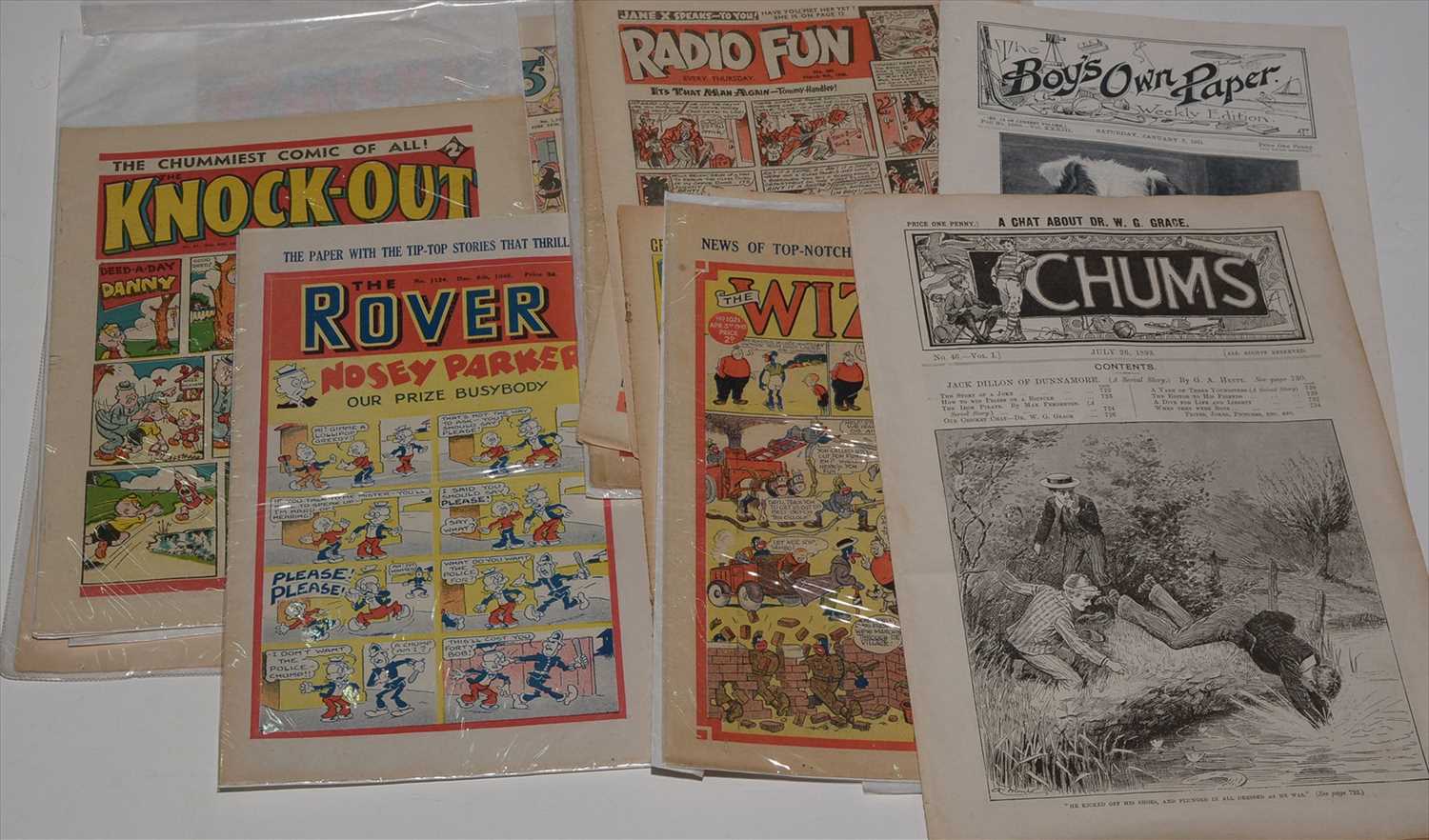 Lot 16 - A small collection of early British comics