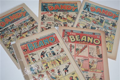 Lot 1274 - Beano and Dandy Comics