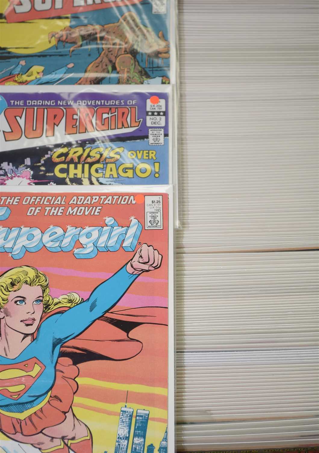 Lot 1296 - Supergirl and Superboy Comics