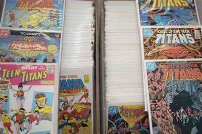 Lot 1302 - Tales of the Teen Titans and New Teen Titans Comics