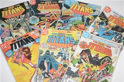 Lot 1304 - The New Teen Titans Comics