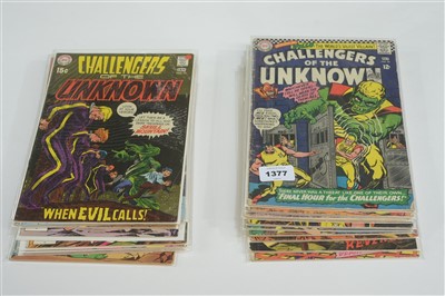 Lot 1377 - Challengers of the Unknown Comics