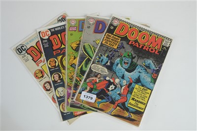 Lot 1379 - Doom Patrol Comics