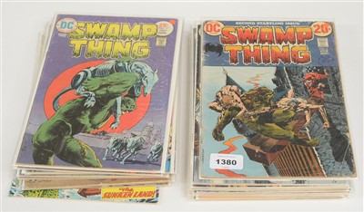 Lot 1380 - Swamp Thing and Sword of Scorcery Comics