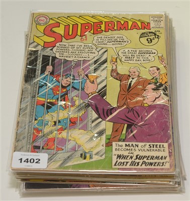 Lot 1402 - Superman Comics