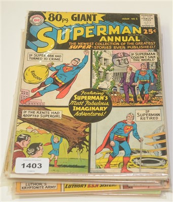 Lot 1403 - Superman Annuals