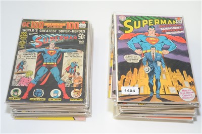 Lot 1404 - Superman Comics