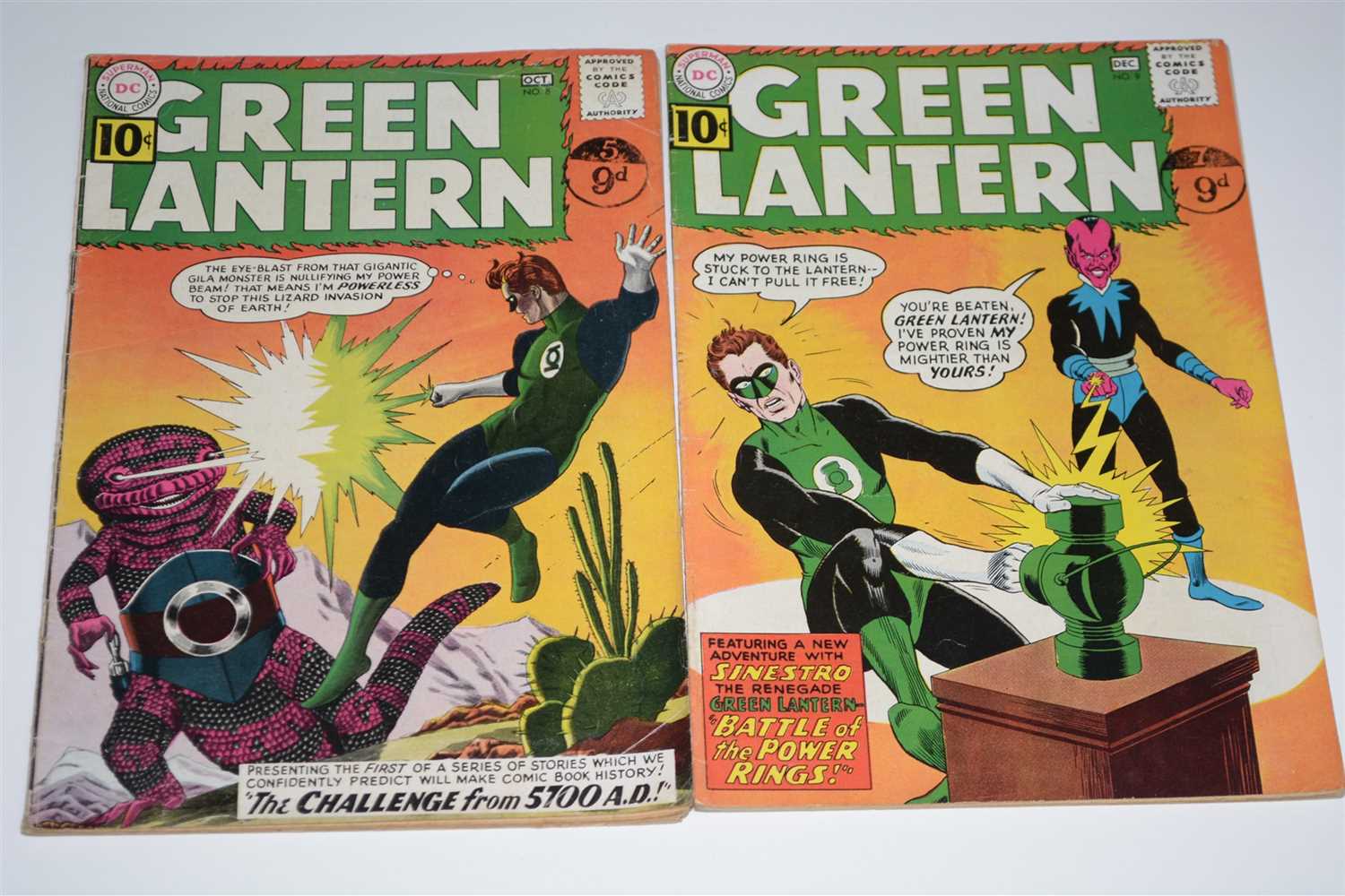 Lot 1415 - Green Lantern Comics