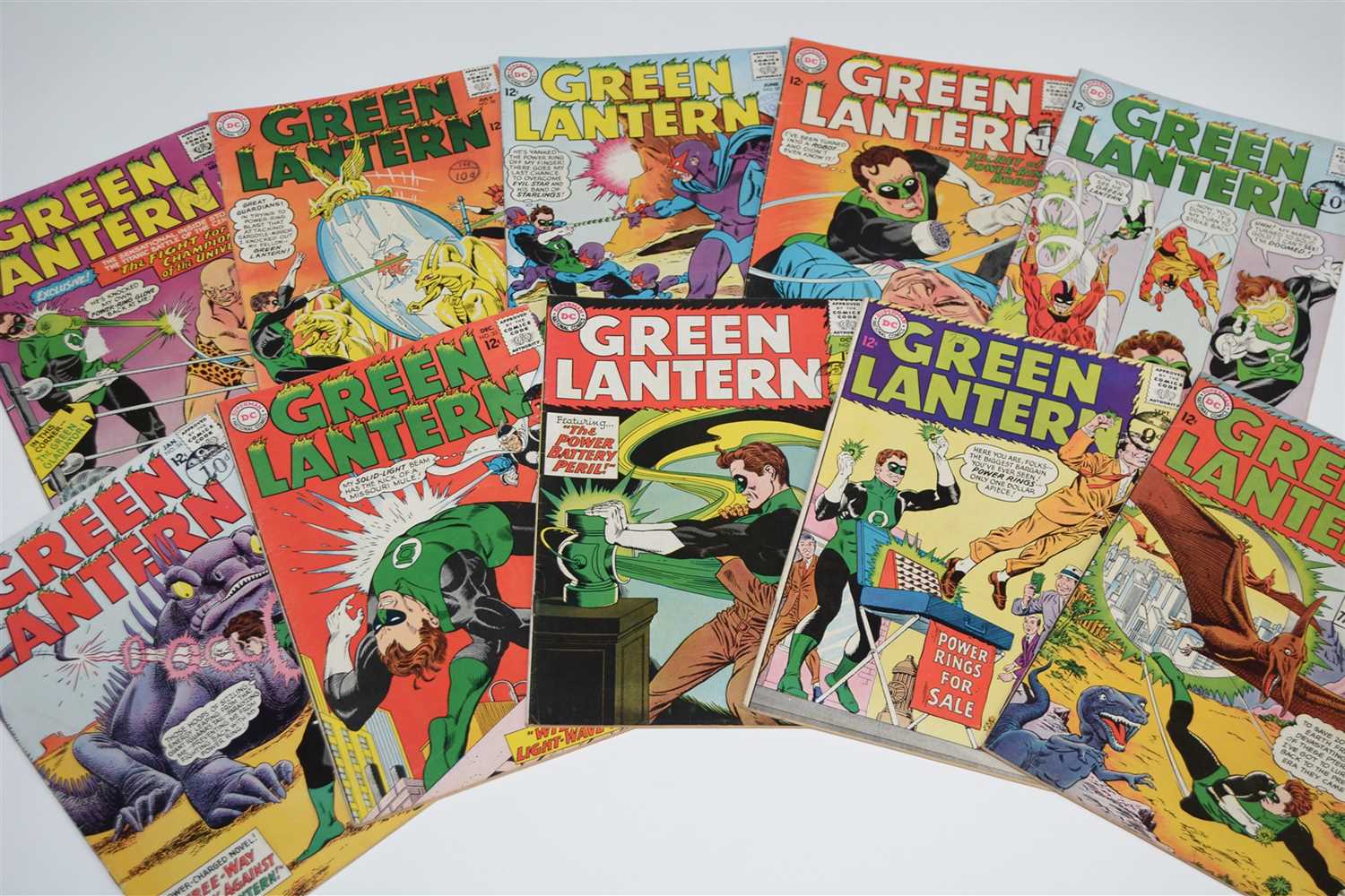 Lot 1419 - Green Lantern Comics