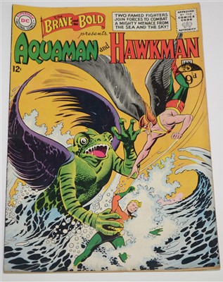 Lot 1439 - The Brave and The Bold Presents Aquaman and Hawkman  Comic