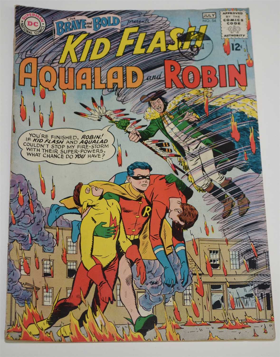 Lot 1440 - The Brave and The Bold Presents Kid Flash, Aqualad and Robin Comic