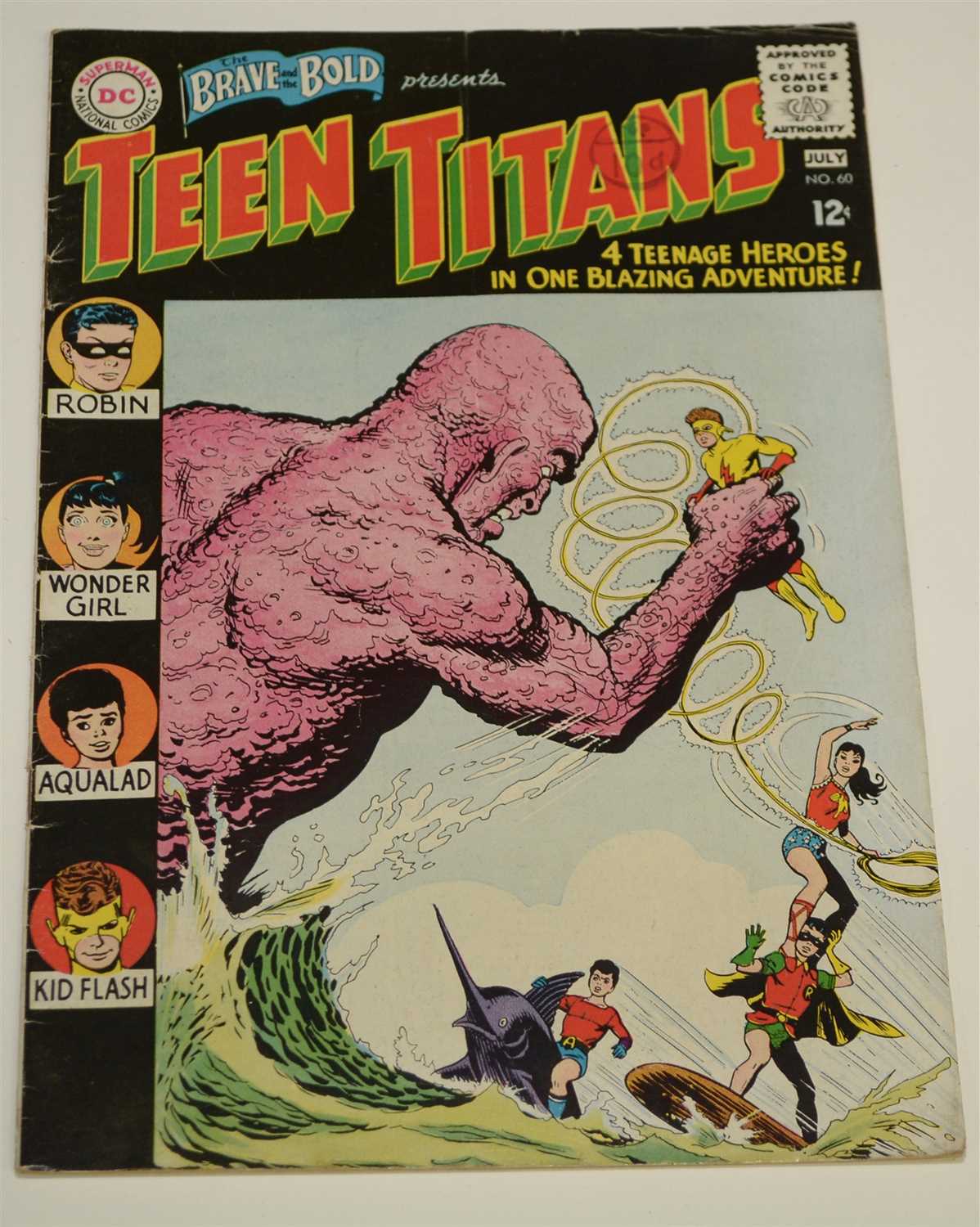Lot 1442 - The Brave and The Bold Presents Teen Titans