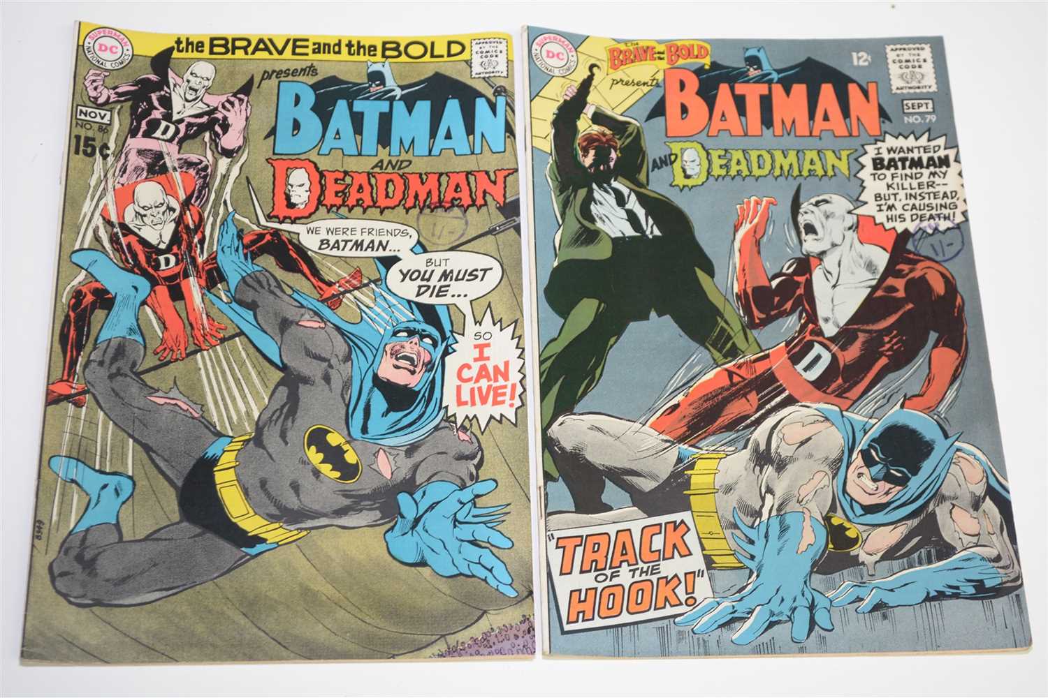 Lot 1449 - The Brave and The Bold Presents Batman and Deadman Comics