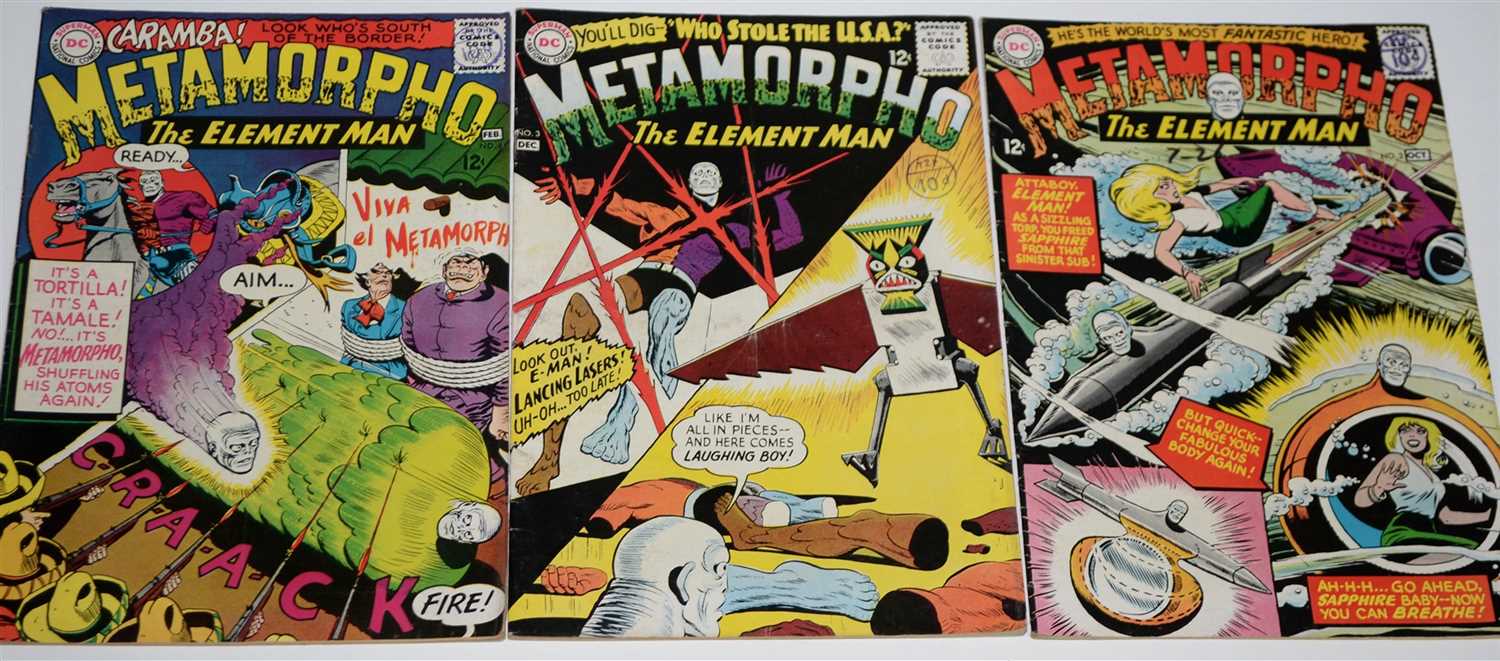 Lot 1462 - Metamorpho Comics