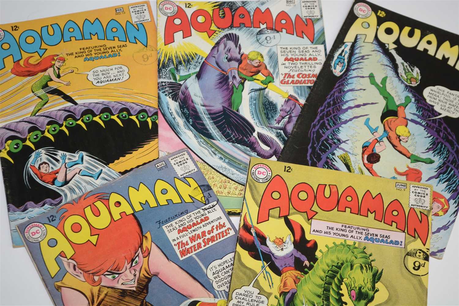 Lot 1490 - Aquaman Comics