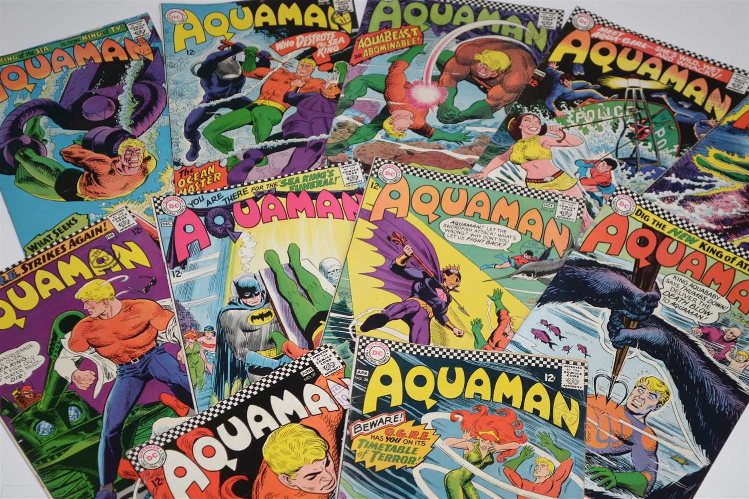 Lot 1493 - Aquaman Comics