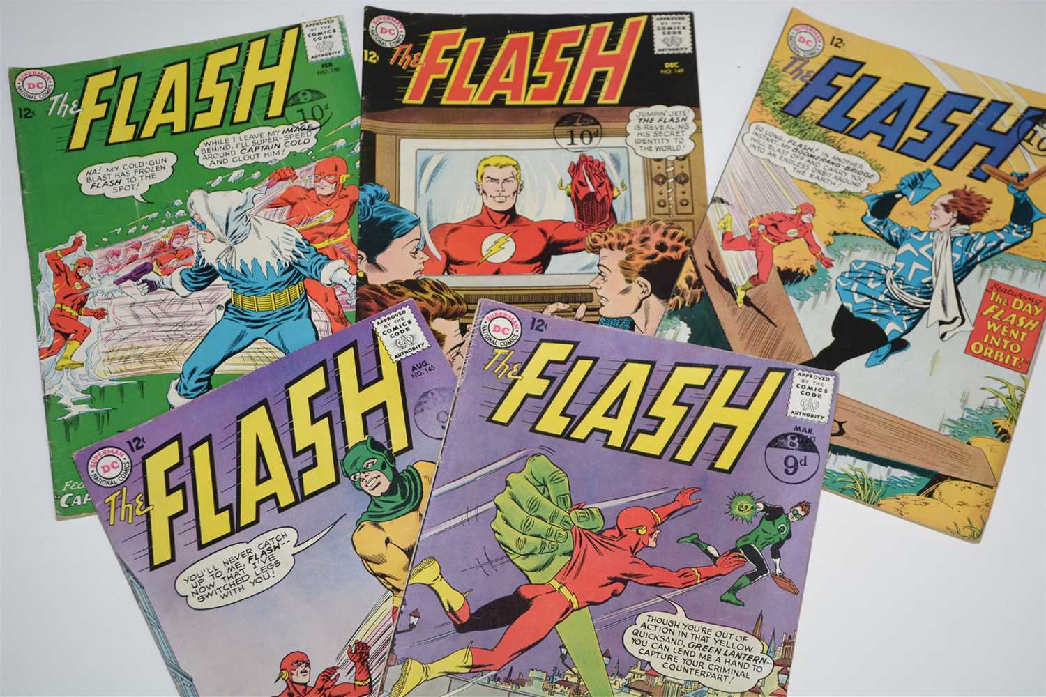 Lot 1503 - The Flash Comics