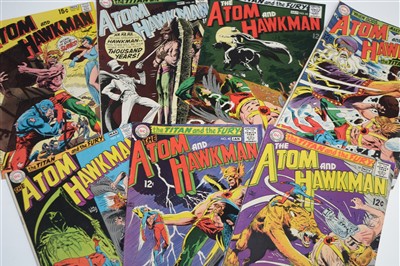 Lot 1518 - The Atom and Hawkman Comics