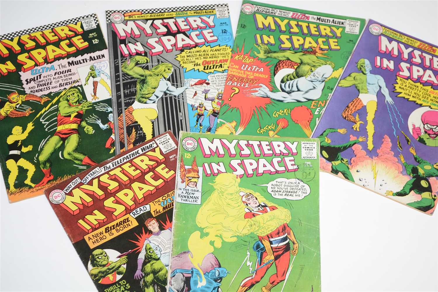Lot 1519 - Mystery in Space Comics