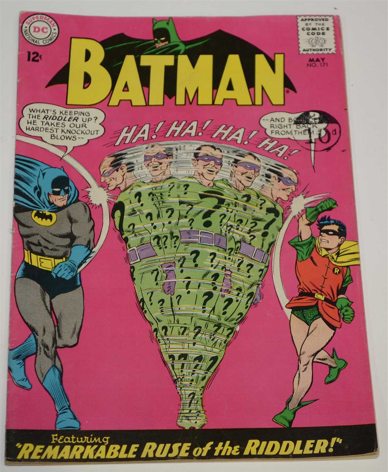 Lot 1556 - Batman Comic No.171