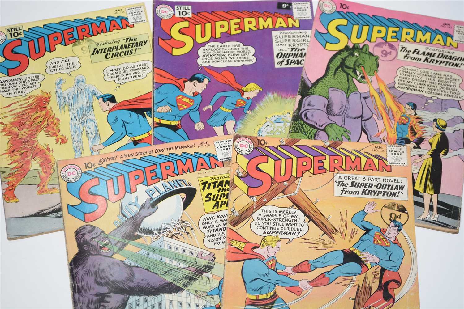 Lot 1566 - Superman Comics