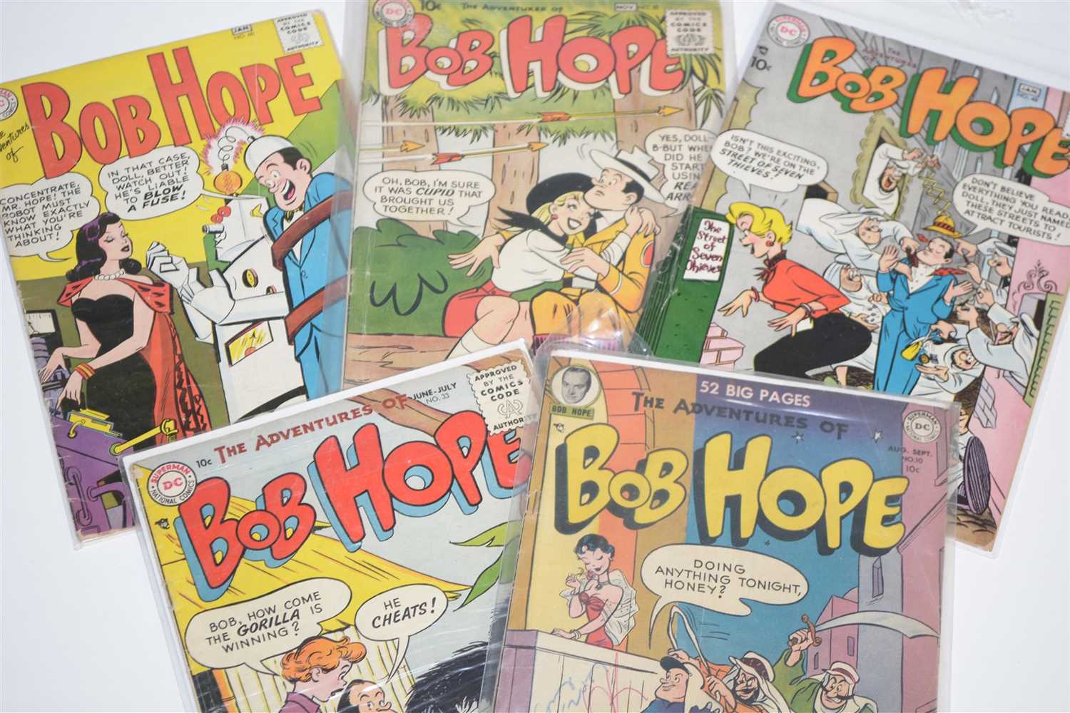 Lot 1634 - The Adventures of Bob Hope Comics