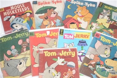 Lot 1035 - Various early comics featuring Tom and Jerry, Spike and Tyke and others
