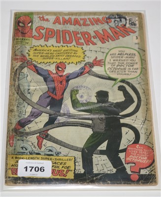 Lot 1706 - Amazing Spider-Man No.3 Comic